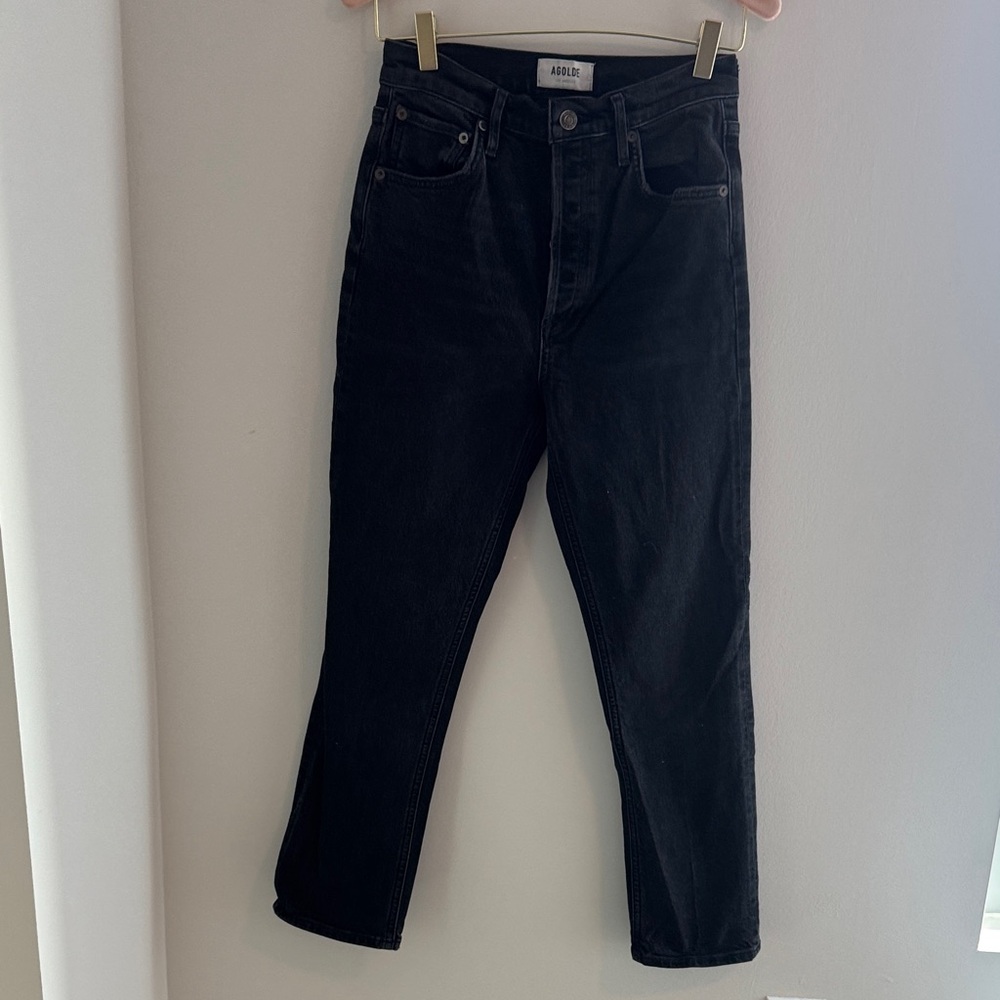 AGOLDE Riley High-Rise Straight Women's Jeans - Picture 5 of 6